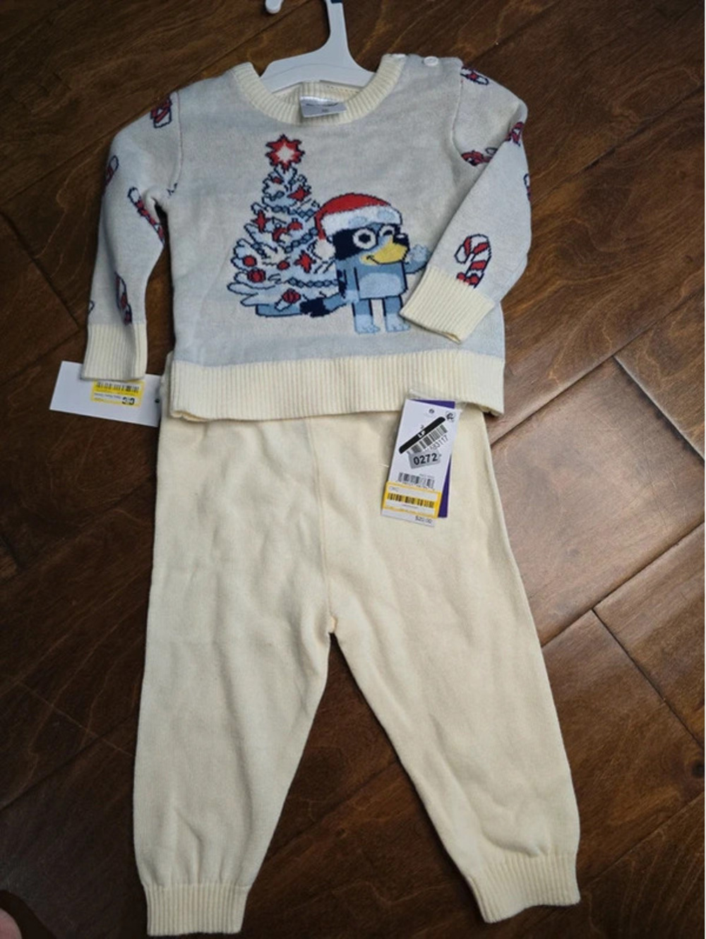 3 to 6m brand new bluey, from disney christmas outfit item 272G6